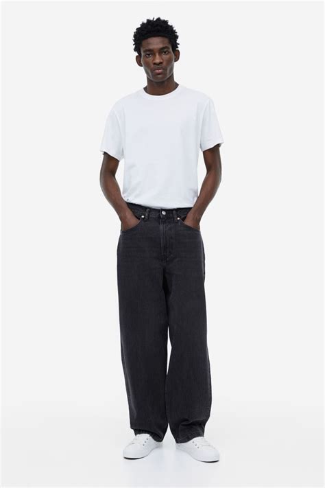 h&m baggy jeans